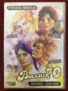 DVD Duplo - Boccace 70 - Vittorio De Sica & Fellini - Novo