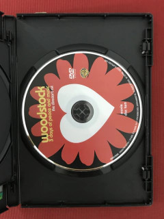DVD Duplo - Woodstock - 3 Days Of Peace And Music - Sebo Mosaico - Livros, DVD's, CD's, LP's, Gibis e HQ's