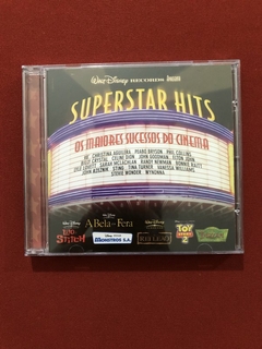 CD - Superstar Hits - Os Maiores Sucessos do Cinema - Nacio.