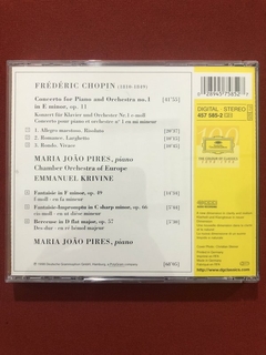 CD - Chopin, Maria João Pires - Piano Concerto No. 1 - Semin - Sebo Mosaico - Livros, DVD's, CD's, LP's, Gibis e HQ's