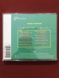 CD - Sarah Vaughan & Milton Nascimento - Brazilian Romance - comprar online