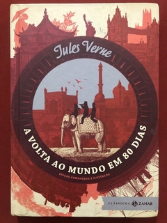 Livro - A Volta Ao Mundo Em 80 Dias - Jules Verne - Editora Zahar - Seminovo