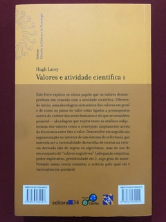 Livro - Valores E Atividade Científica 1 - Hugh Lacey - Editora 34 - Seminovo - comprar online