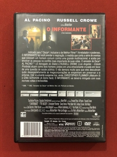 DVD - O Informante - Dir. Michael Mann - Al Pacino - Semin - comprar online