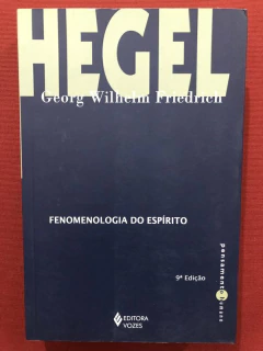 Livro - Fenomenologia Do Espírito - Georg Wilhelm Friedrich - Editora Vozes - Seminovo