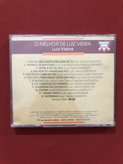 CD - Luiz Vieira - O Melhor De Luiz Vieira - Nacional - comprar online