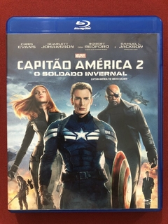 Blu-ray - Capitão América 2 - O Soldado Invernal - Seminovo