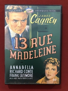 DVD - 13 Rue Madeleine - James Cagney - Seminovo