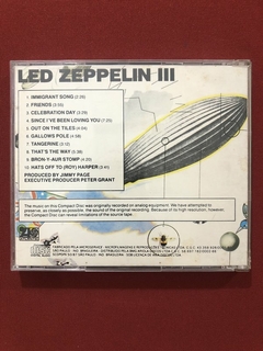 CD - Led Zeppelin III - Immigrant Song - 1990 - Nacional - comprar online