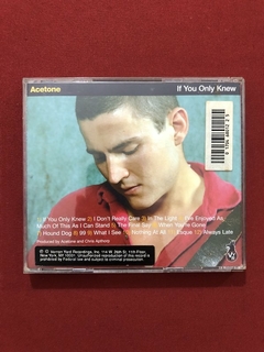 CD - Acetone - If You Only Knew - 1995 - Importado - comprar online