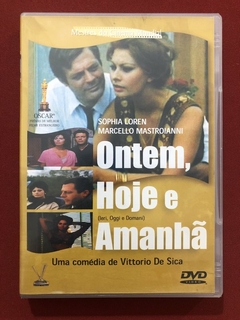 DVD - Ontem, Hoje E Amanhã - Sophia Loren & M. Mastroianni