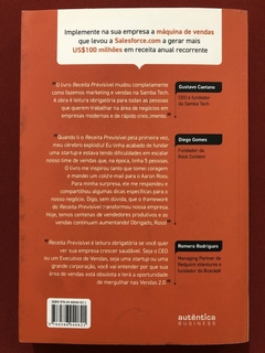 Livro - Receita Previsível - Aaron Ross / Marylou Tyler - Editora Autêntica - comprar online