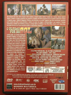 DVD - O Último Por Do Sol - Kirk Douglas & Rock Hudson - comprar online