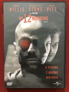 DVD - Os 12 Macacos - Bruce Willis - Brad Pitt - Seminovo