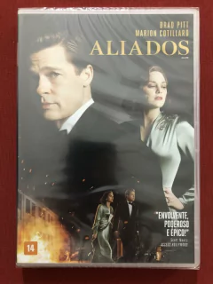 DVD - Aliados - Brad Pitt & Marion Cotillard - Novo