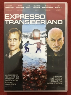 DVD - Expresso Transiberiano - Woody Harrelson - Seminovo