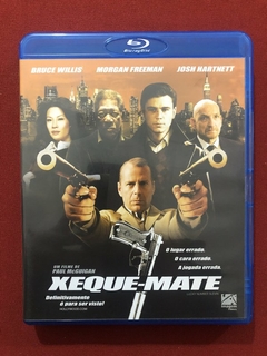 Blu-ray - Xeque-Mate - Bruce Willis E M. Freeman - Seminovo