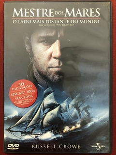 DVD Duplo - Mestre Dos Mares - Russell Crowe - Seminovo