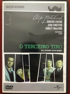 DVD - O Terceiro Tiro - Coleção Hitchcock - Seminovo