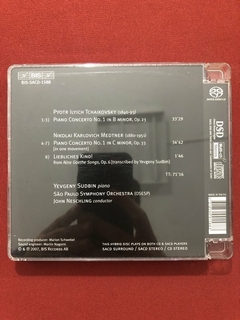 CD - Tchaikovsky - Medtner - First Piano Concertos - Import. - comprar online