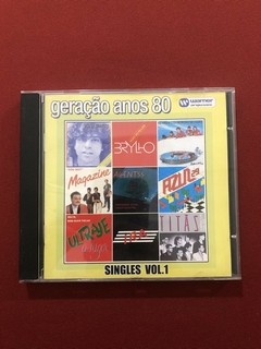 CD - Geração Anos 80 - Singles Vol.1 - Nacional - Seminovo