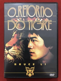 DVD - O Retorno Do Tigre - Bruce Li - Jimmy Shaw - Seminovo