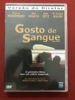 DVD - Gosto De Sangue - Direção: Joel Coen - Seminovo