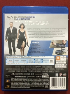 Blu-ray - 007 - Quantum Of Solace - Marc Forster - Seminovo - Sebo Mosaico - Livros, DVD's, CD's, LP's, Gibis e HQ's