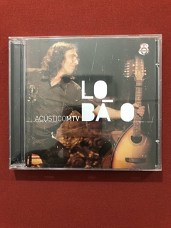 CD - Lobão - Acústico MTV - 2007 - Nacional - Seminovo