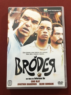 DVD - Bróder - Dir. Jeferson De - Caio Blat - Seminovo