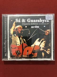 CD - Sá & Guarabyra - Ao Vivo - 1999 - Nacional - Seminovo