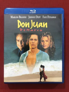 Blu-ray - Don Juan DeMarco - Marlon Brando - Seminovo