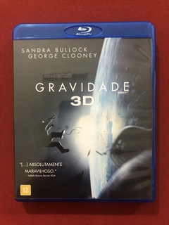 Blu-ray Duplo - Gravidade - Sandra Bullock - 3D - Seminovo na internet