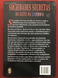 Livro - Sociedades Secretas Da Elite Da América - Steven Sora - Ed. Madras - Seminovo - comprar online