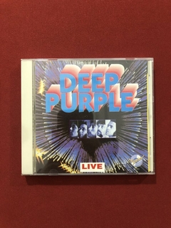 CD - Deep Purple - Deep Purple Live - Nacional - Seminovo