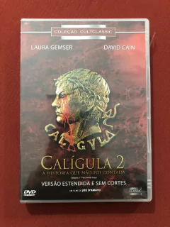 DVD - Calígula 2 - Laura Gemser E David Cain - Seminovo