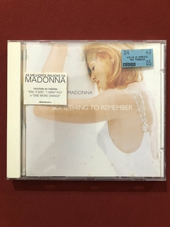 CD - Madonna - Something To Remember - Nacional - Seminovo