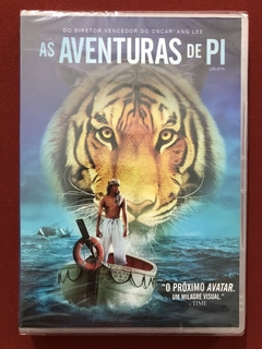 DVD - As Aventuras De Pi - Direção: Ang Lee - Novo