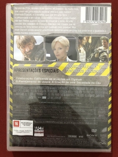 DVD - Elysium - Matt Damon & Jodie Foster - Novo - comprar online