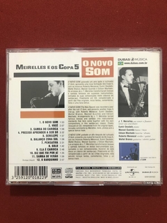 CD - Meirelles E Os Copa 5 - O Novo Som - 2001 - Nacional - Sebo Mosaico - Livros, DVD's, CD's, LP's, Gibis e HQ's