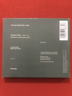 CD - Thomas Zehetmair - Eugène Ysaÿe - Sonates Pour Violon - comprar online