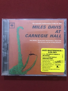 CD Duplo - Miles Davis - Miles Davis At Carnegie Hall - 1998