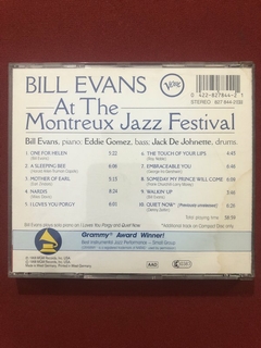 CD - Bill Evans - At The Montreux Jazz Festival - Importado - comprar online