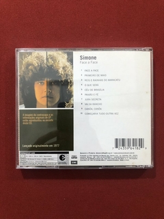 CD - Simone - Face A Face - 1977 - Nacional - Seminovo - comprar online