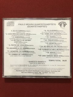 CD - Paulo Moura - Quarteto/Hepteto - 1994 - Nacional - comprar online