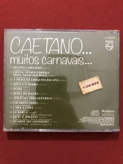 CD - Caetano Veloso - Muitos Carnavais - 1989 - Nacional - comprar online