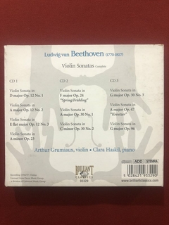 CD Triplo - Beethoven - Violin Sonatas Complete - Importado - comprar online