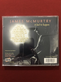 CD - James McMurtry - It Had To Happen - 1997 - Seminovo - comprar online