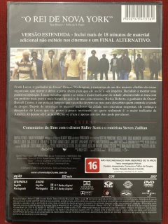 DVD Duplo - O Gângster - Denzel Washington - Novo - comprar online