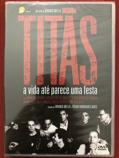 DVD -Titãs: A Vida Até Parece Uma Festa- Branco Mello - Novo